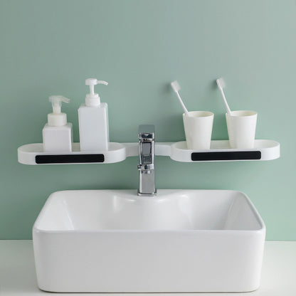 Foldable Bathroom Organizer Without Punching Holes