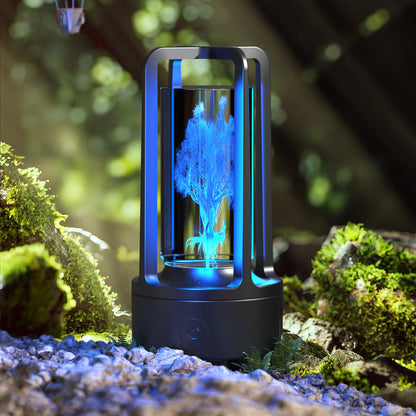 Crystal-Glow 2-in-1 Lamp & Speaker