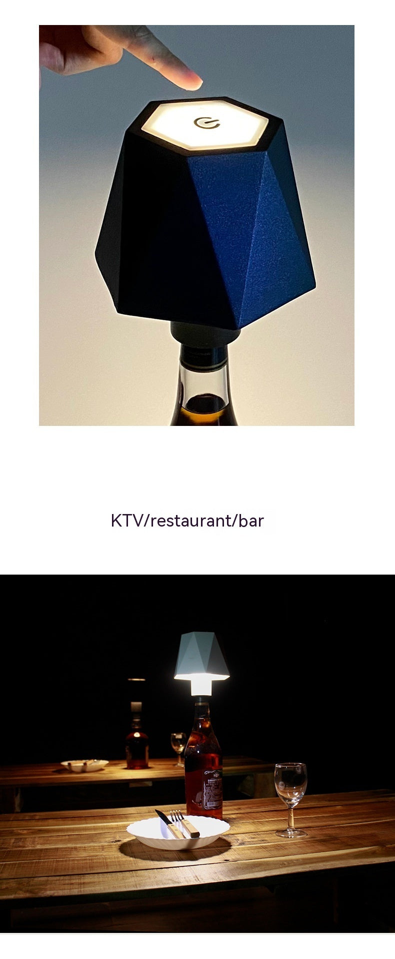 Wireless Wine Bottle Lamp