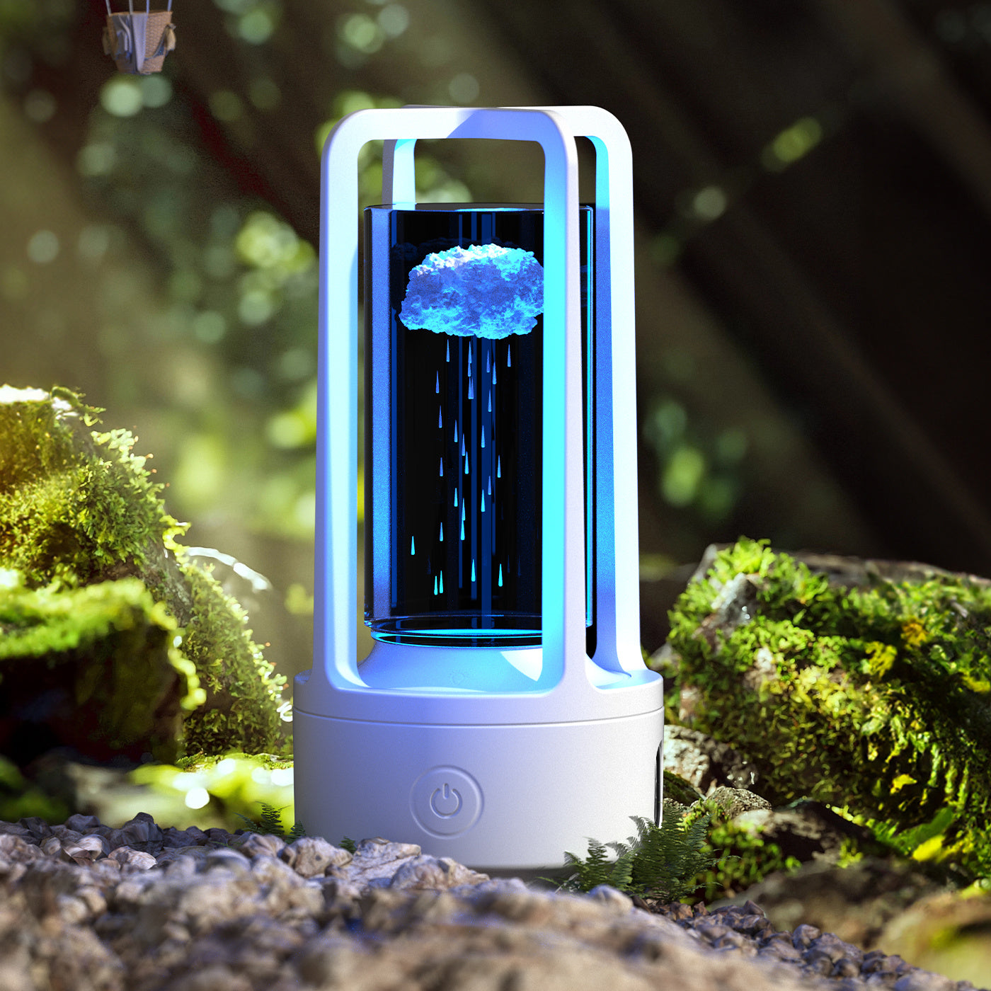 Crystal-Glow 2-in-1 Lamp & Speaker