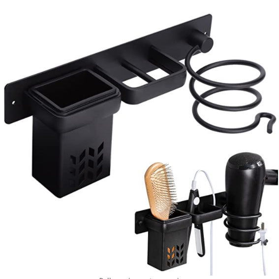 Bathroom Hair Dryer Storage Bracket