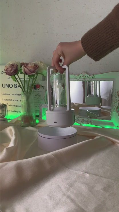 Crystal-Glow 2-in-1 Lamp & Speaker