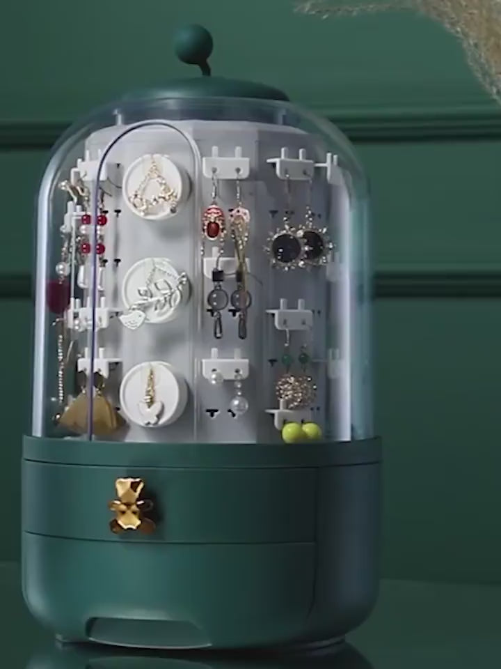 360° Rotating Jewelry Box